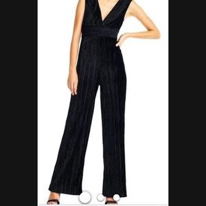 Adrianna Papell Black Jumpsuit